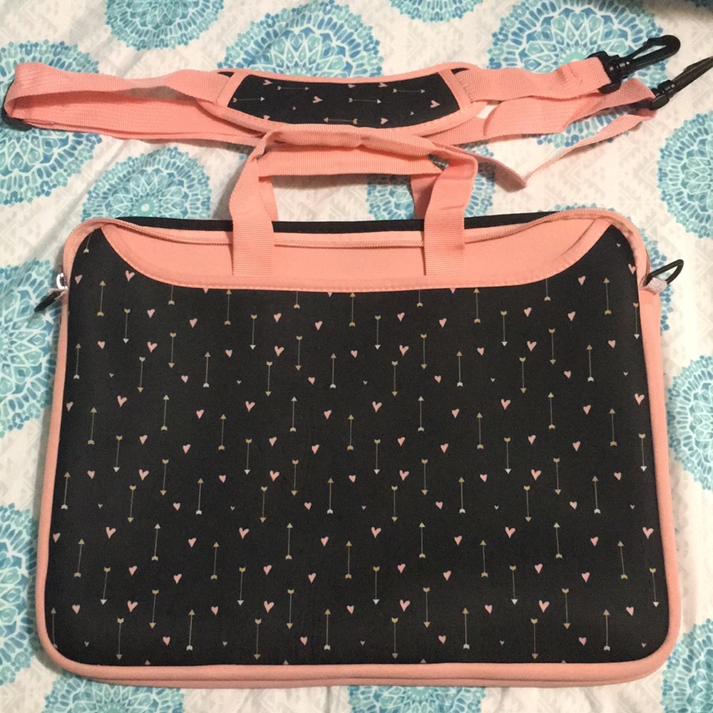 Heart Design Laptop Bag